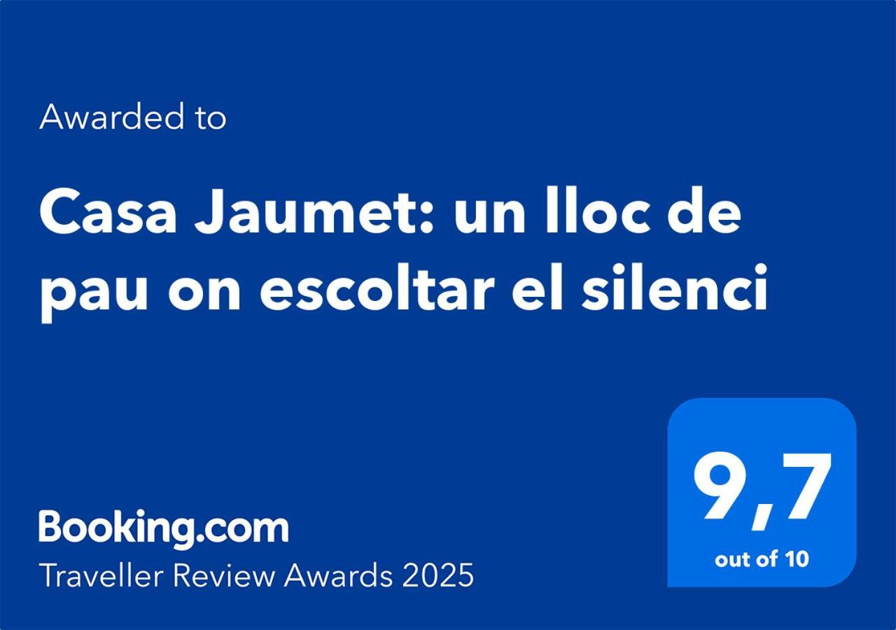 Casa Jaumet: Un Lloc De Pau On Escoltar El Silenci Apartman Aramunt Kültér fotó